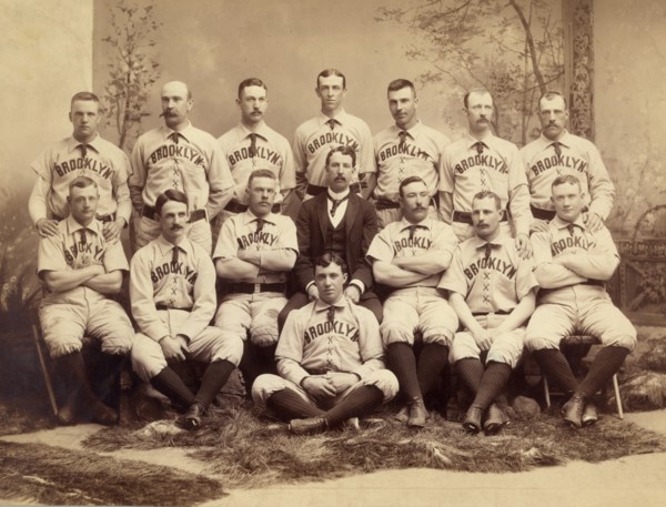Brooklyn base ball team, 1889 1889