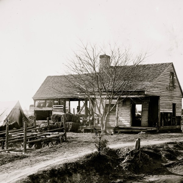 City Point, Virginia (vicinity). Building used as a stable 1863