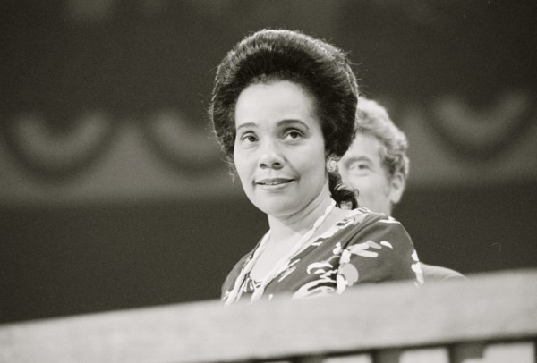 Coretta Scott King at the Democratic National Convention, New York City 1976