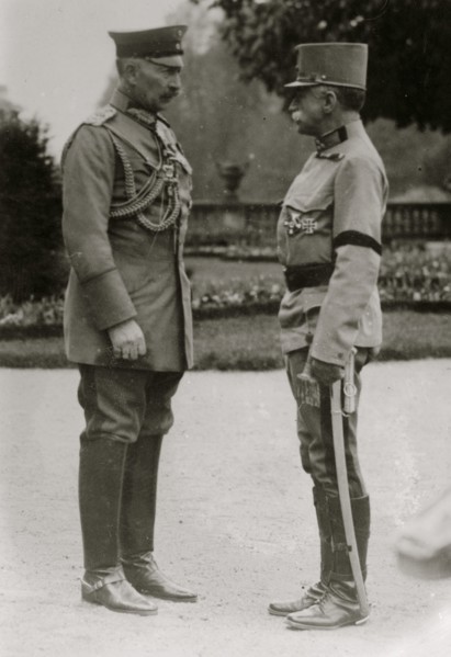 Kaiser & Gen. Conrad V. Hotzendorf