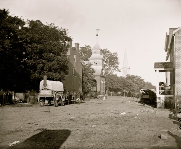 Culpeper Court House, Va. Street scene 1863