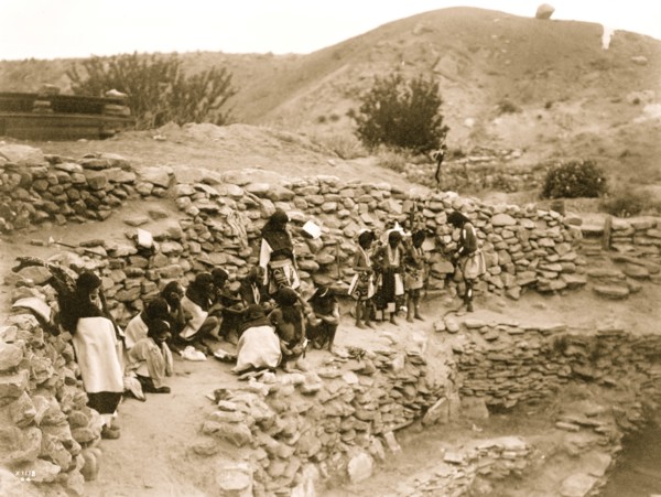 Flute dancers at Tureva Spring 1905