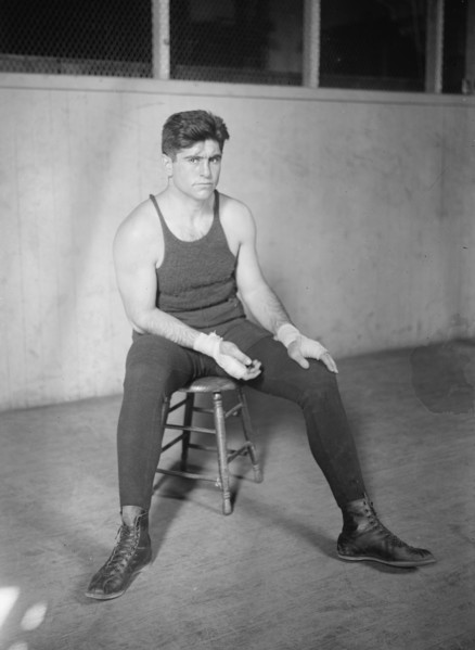 Luis Angel Firpo; "the wild Bull of the Pampas" 1912