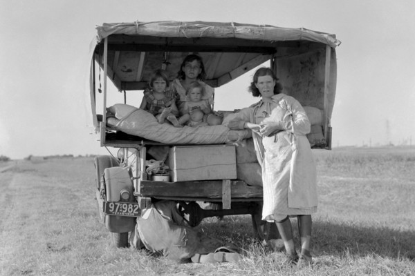 Searching for Work in the Cotton Fields 1936
