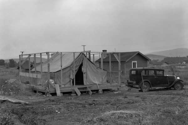 Migrant Tent Life 1939