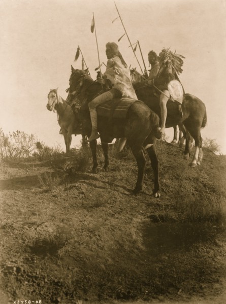 The spirit of the past--Apsaroke 1908