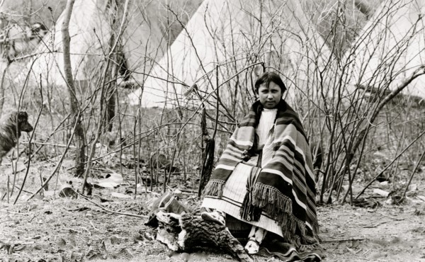 Minnie Chips, a Cheyenne belle Indian school girl  1908