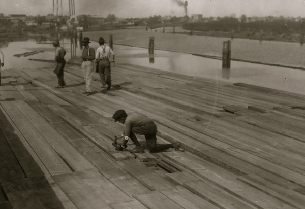 Utility Worker in Sawmill 1914