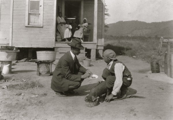 George Cox, 13 year old colored boy, has just joined the 4 H Club and is raising a pig.  1921