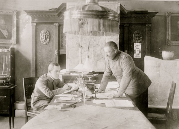German Army press bureau in the East