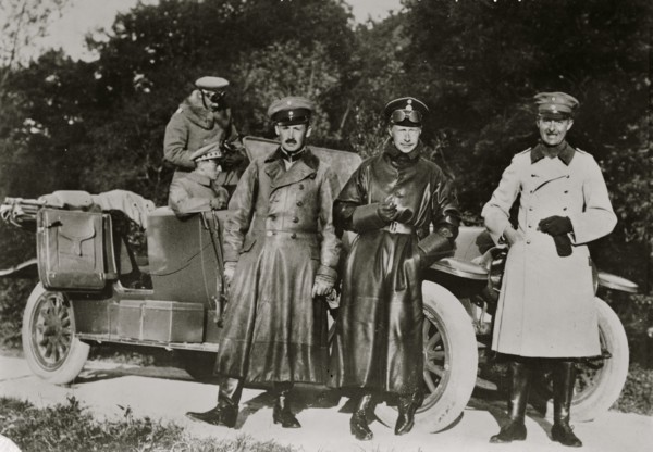 German Crown Prince at front