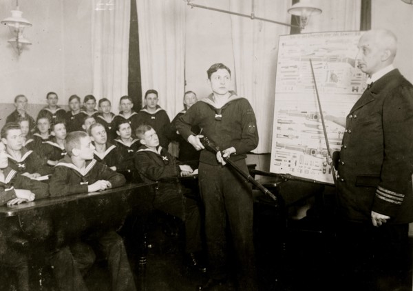 German Marine School on "Prinz Heinrich"