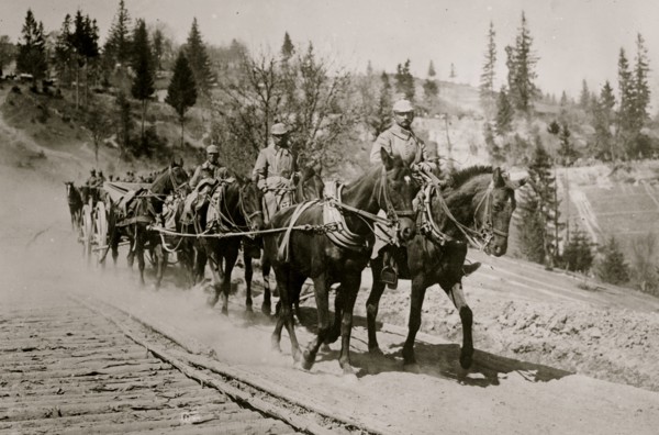 Germans. in Carpathians