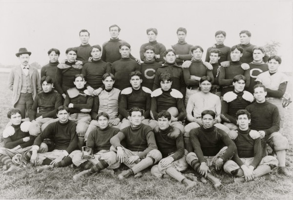Indian foot ball teams 1898