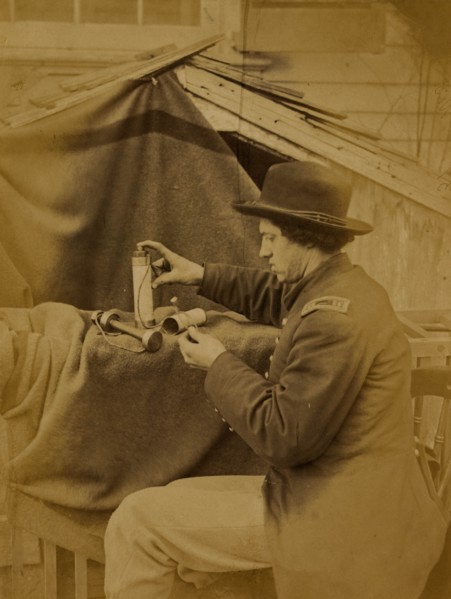 Haupt's torpedo for quickly wrecking wooden bridges 1863