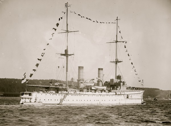 Hertha, German vessel 1914