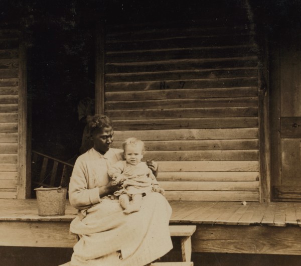 Higginbotham baby stays at home with Black nurse.  1911