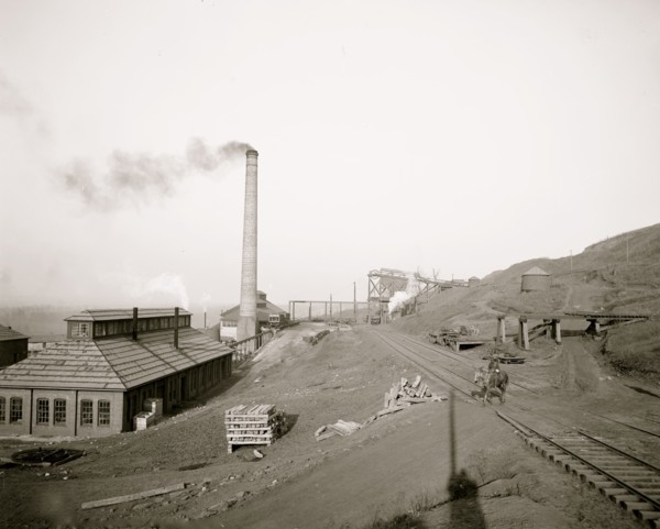 Iron mine, Red Mountain, Birmingham, Alabama 1906