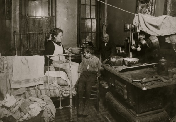 Tenement Apartment Home life 1913