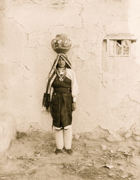 Tzu-chey, Pueblo Indian, Laguna, N.M. 1902