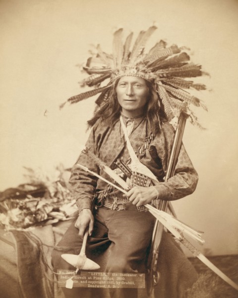 Little, the instigator of Indian Revolt at Pine Ridge, 1890 1891