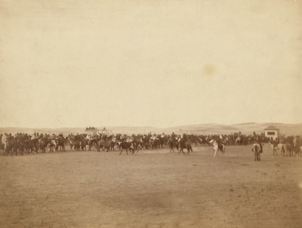 Beef issue to Indians 1891