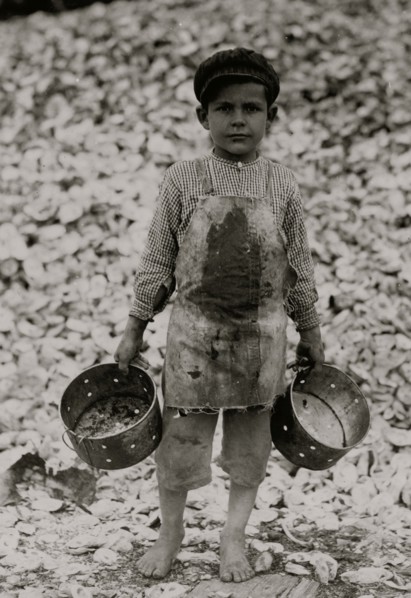Young shrimp-picker 1911