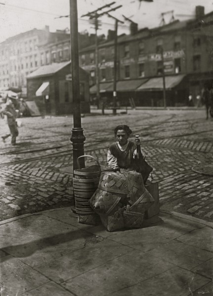 Marie Costa, Italian Basket Seller 1908