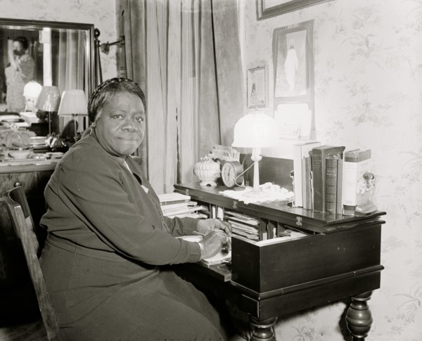 Mary Bethune, in charge of the Colored Section  1938