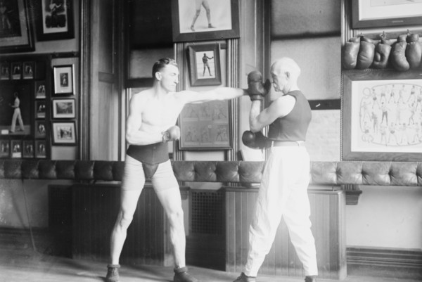Mike Donovan "the Professor"? & father 1905