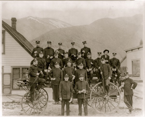 Mullan [Idaho] Fire Dept., Decoration Day, 1912 1912