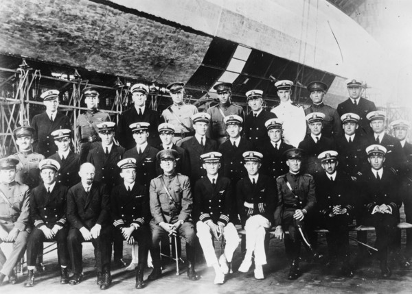 Naval officers, LAKEHURST 1923