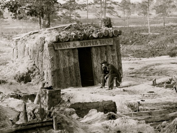 Petersburg, Va. Sutler's bomb-proof "Fruit and Oyster House" 1863