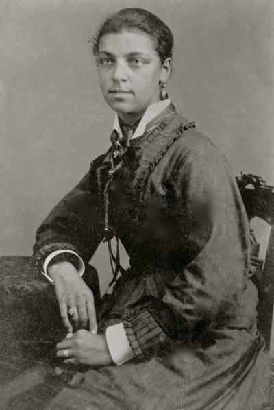Portrait of an African American woman, seated 1890