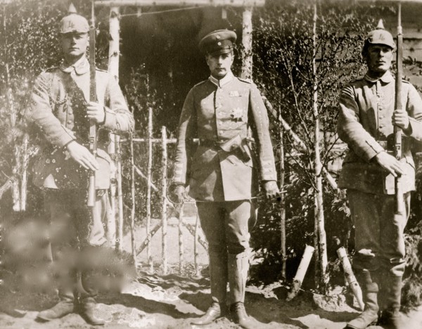 Prince Adalbert in Russian Poland 1916