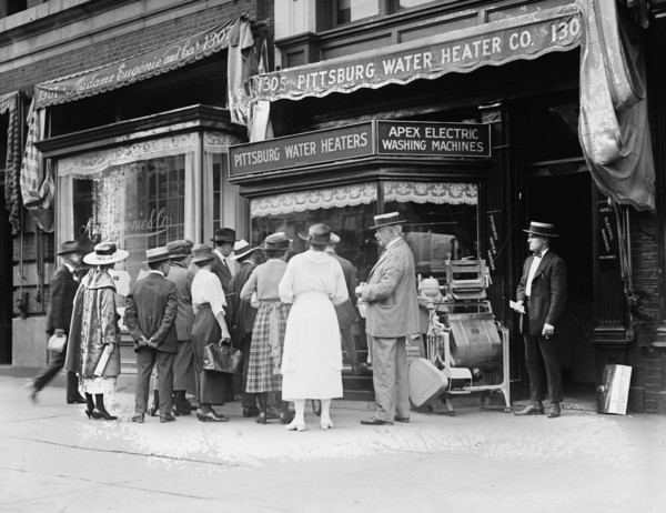 Retail Store Pittsburg Hot Water Heaters 1921