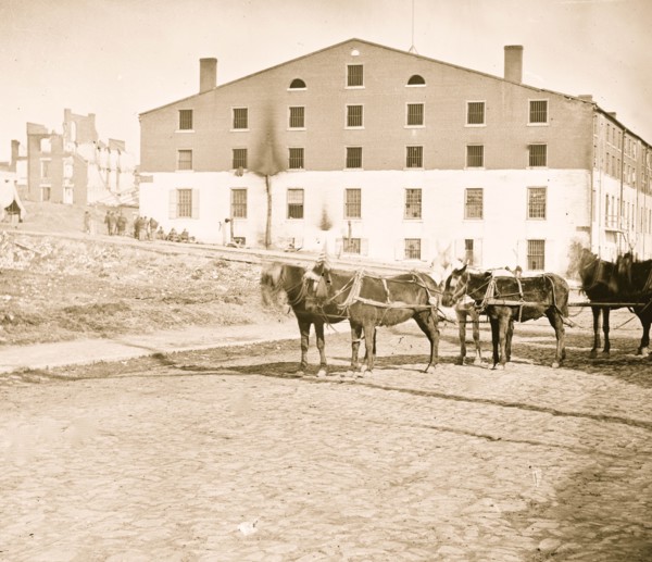 Richmond, Virginia. Libby Prison. 1865