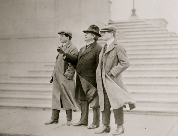Robert M. LaFollette and sons nown