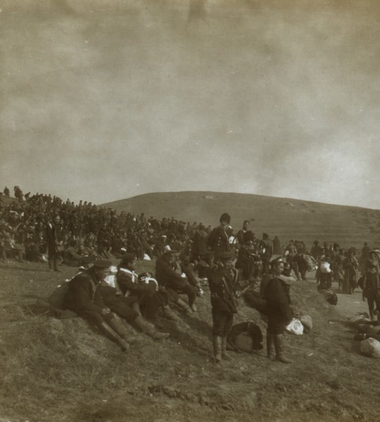 Russian sailors- surrendered prisoners of war  1905
