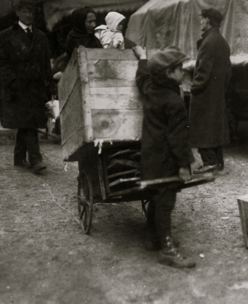 Savaging Firewood 1917