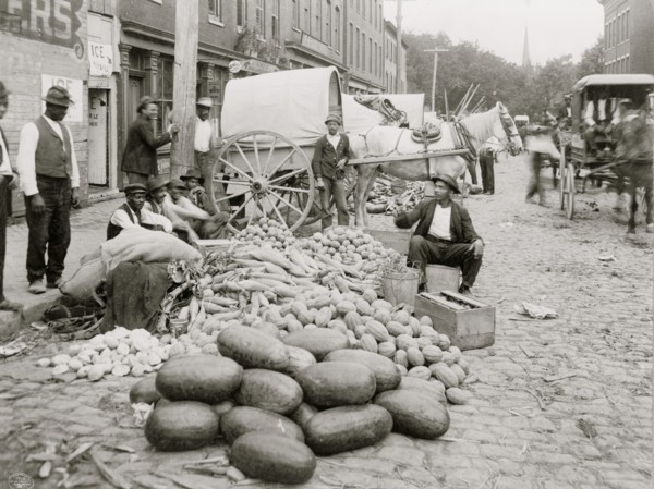 Sixth Street market, Richmond, Va. 1908