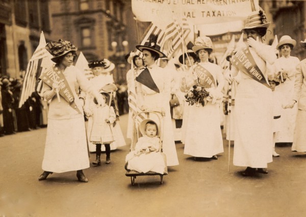 Suffrage Parade NYC 1912 1912