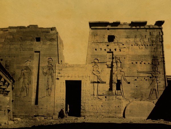 Temple of Isis on the Island of Philae, Egypt 1880
