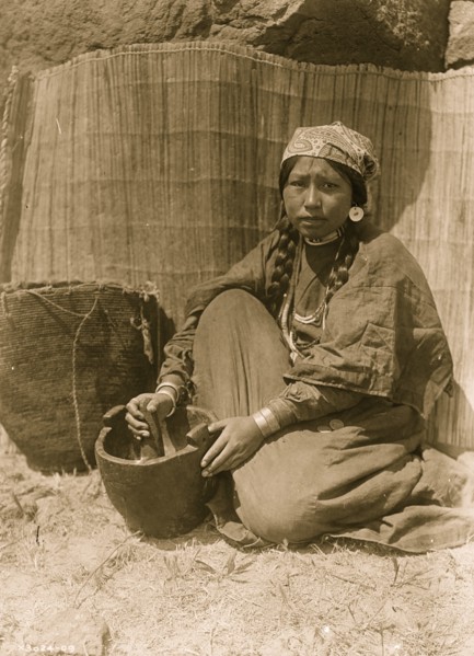 Pounding fish--Wisham 1910