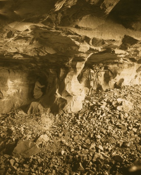 turquoise mines at Maghara - Mt. Sinai region 1911
