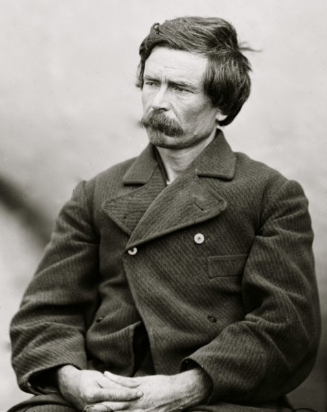 Washington Navy Yard, District of Columbia. Man arrested on suspicion of being one of the conspirators. 1865