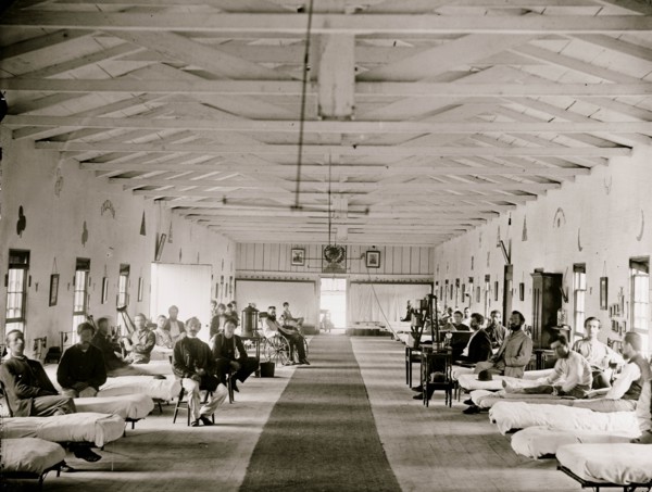 Washington, D.C. Patients in Ward K of Armory Square Hospital 1865