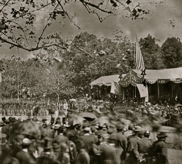 Washington, District of Columbia. Grand review of the Army 1865