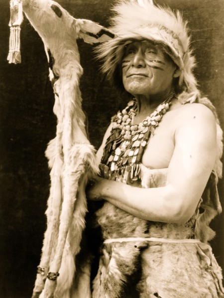 White deerskin dance costume 1923