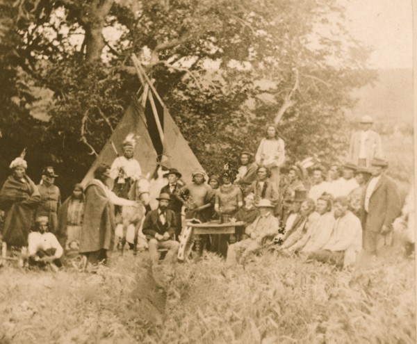 Winnebago treaty table 1870